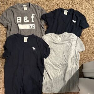 Abercrombie & Fitch Kids Tees in Gray and Navy
